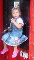 Katie vandalises a phone box